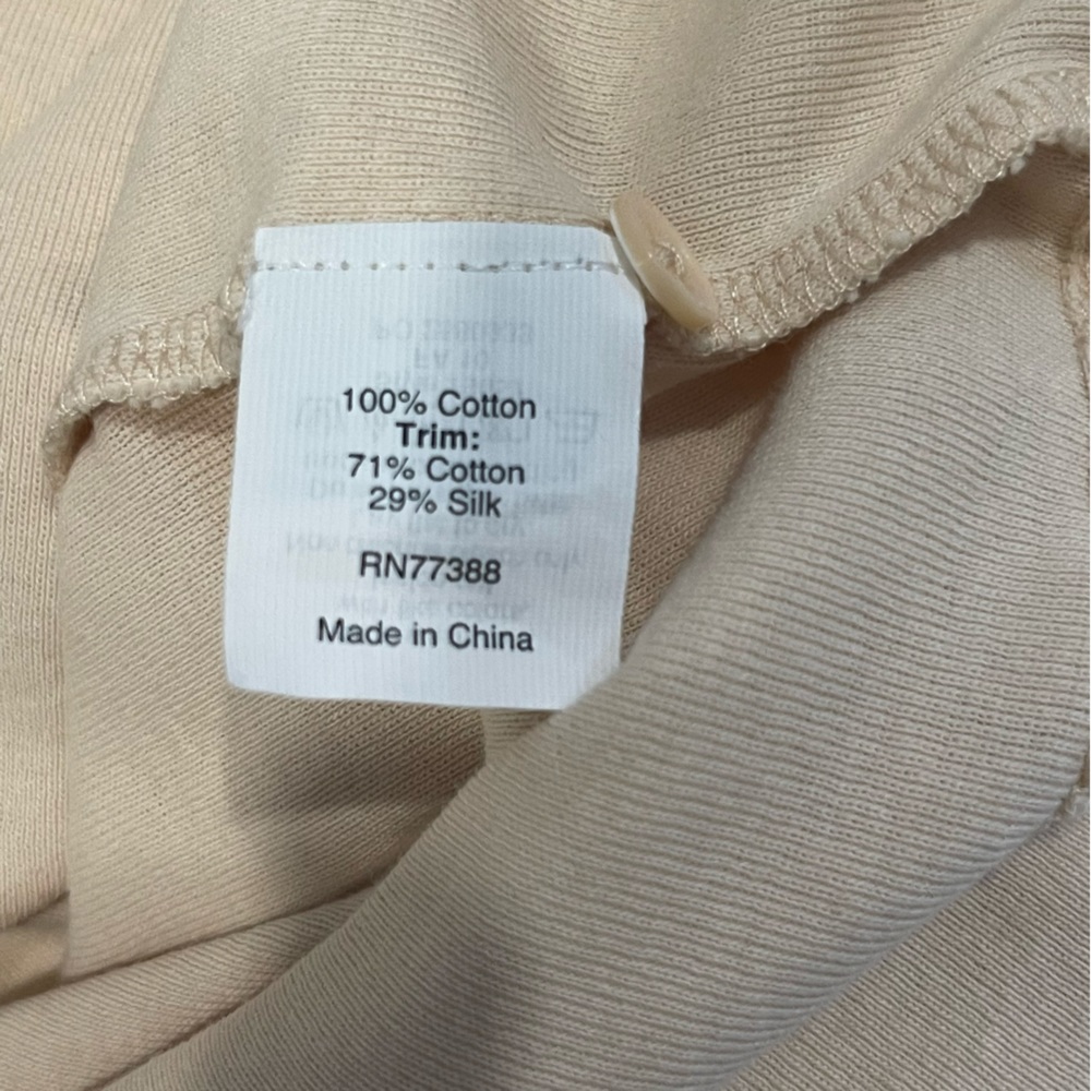 J. Crew. Sz Small. 100% cotton cardigan. Silk/cotton blend ruffles - Picture 13 of 14